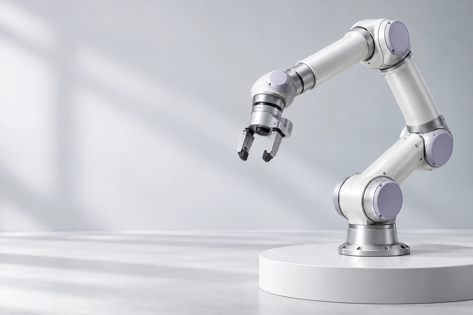Hero image placeholder: your flagship robot on a clean studio background